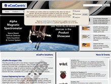 Tablet Screenshot of ecoscentric.com